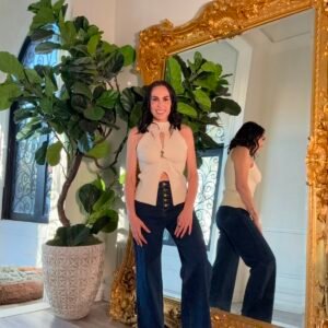 Blusa Beige de tejido